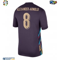 Moški Nogometni dresi Anglija Alexander-Arnold #8 Gostujoči EP 2024 Kratek Rokav